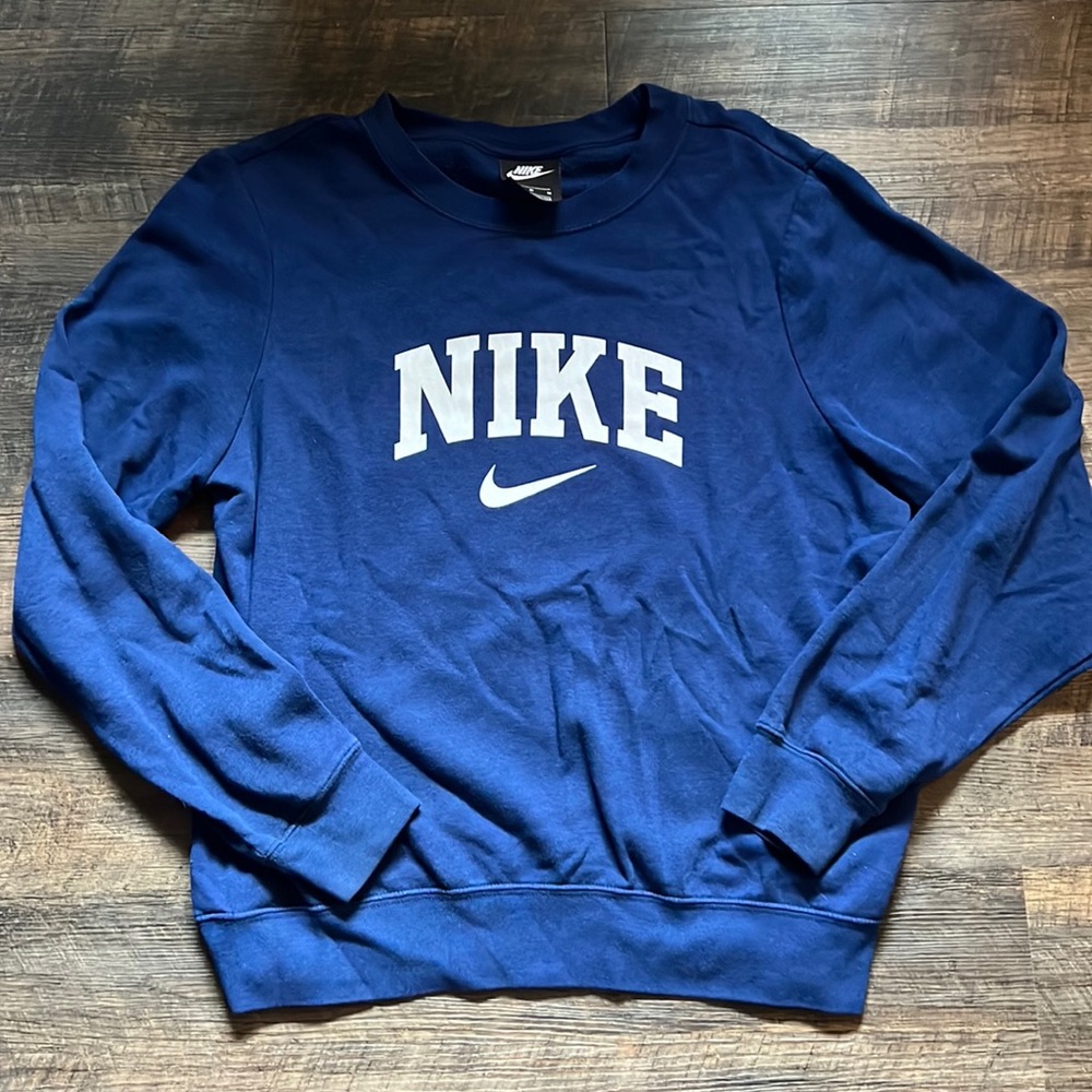 Medium Blue Nike Crewneck